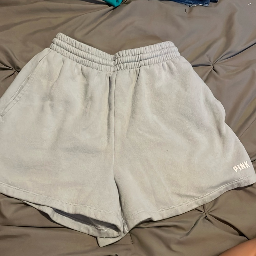PINK light blue shorts